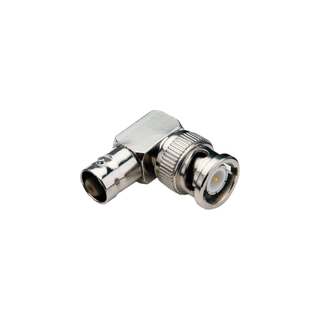 Pearstone BNC Male to BNC Female Right-Angle Adapter