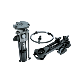 Libec 150mm flat base pedestal system for outside broadcast and studio use, payload 60kg