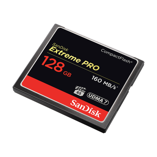 SanDisk 128GB Extreme Pro CF Memory Card (160MB/s)