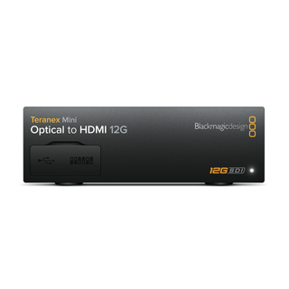 Blackmagic Design Teranex Mini Optical to HDMI 12G Converter (Optical Fiber Module Not Included)