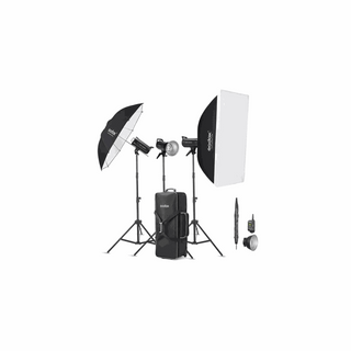 Godox SK400II-V Studio Flash Monolight (3-Light Kit)