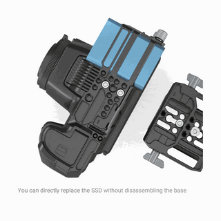SmallRig Universal Camera Baseplate with 15mm LWS Rod Clamp