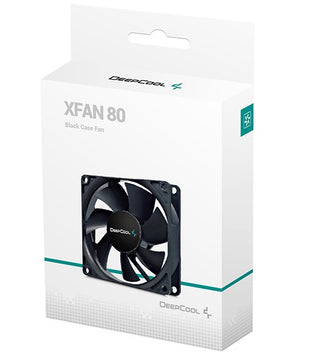 Deepcool DC-XF80 XFAN-80 80mm Black Case Fan