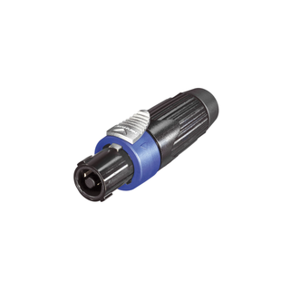 Neutrik speakON splashproof IP54 , 4-pole , metal, Soldering-female connector