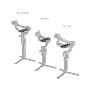 SmallRig Manfrotto Quick Release Plate for DJI RS2 / RSC2 / Ronin-S / RS3 / RS3 Pro Stabilizers 3158B
