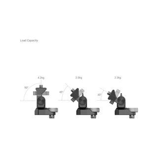 SmallRig Swivel and Tilt Adjustable Monitor Support with ARRI 3/8''-16 Screws 2903B