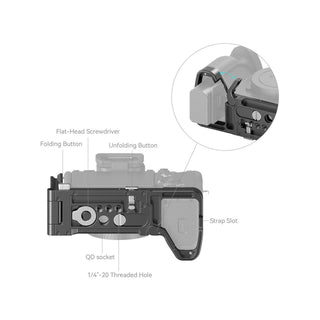 SmallRig Foldable L-Shape Mount Plate for Sony Alpha 7R V / Alpha 7 IV / Alpha 7S III 3984