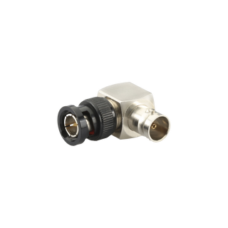 Pearstone ABNC-B1R-12G BNC Male to BNC Female Right-Angle Adapter