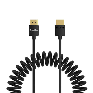 SmallRig Coiled HDMI Cable (A to A) - 20cm - 120cm