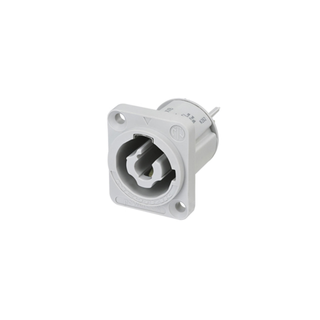 Neutrik powerCON 3-pole , plastic-, Connector-in technology-male connector, silver plated contact
