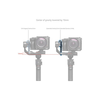 SmallRig Extended Vertical Arm for DJI RS 3 Mini 4196