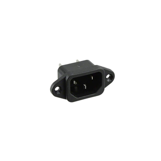 Icily Panel Mount IEC AC Male - Solder connectors
