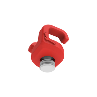 Kondor Blue 3/8" - 16 Mondo Tie Cable Management Clips (5 Pack) Cardinal Red