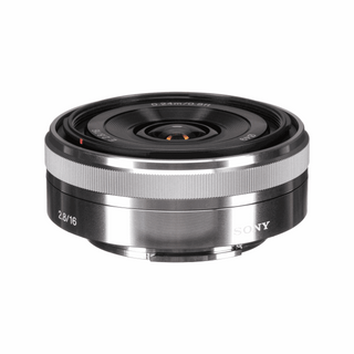 Sony E 16mm f/2.8 Lens (Silver)