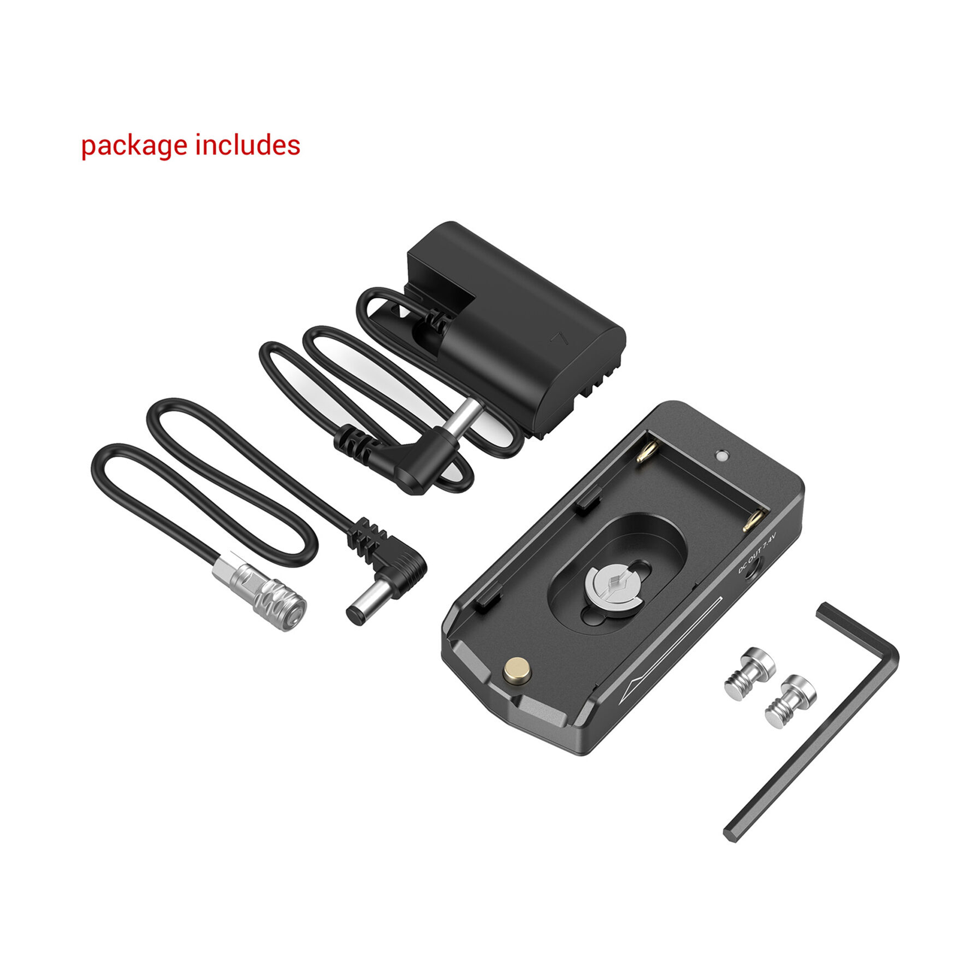 SmallRig NP-F Battery Adapter Mount Plate Kit for BMPCC 4K / 6K (Lite) 3093