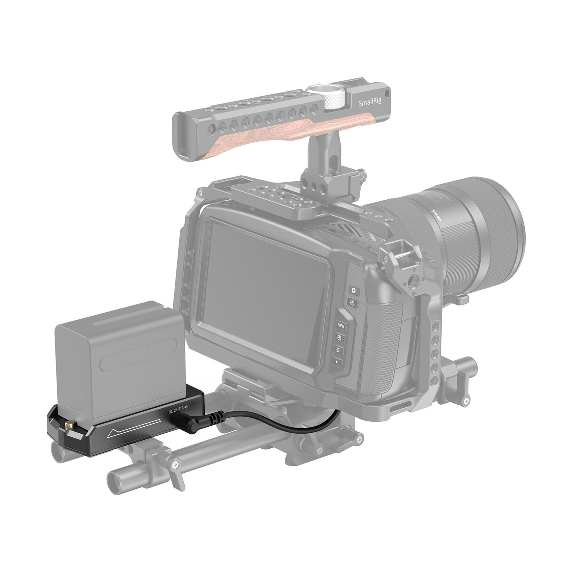 SmallRig NP-F Battery Adapter Mount Plate Kit for BMPCC 4K / 6K (Lite) 3093