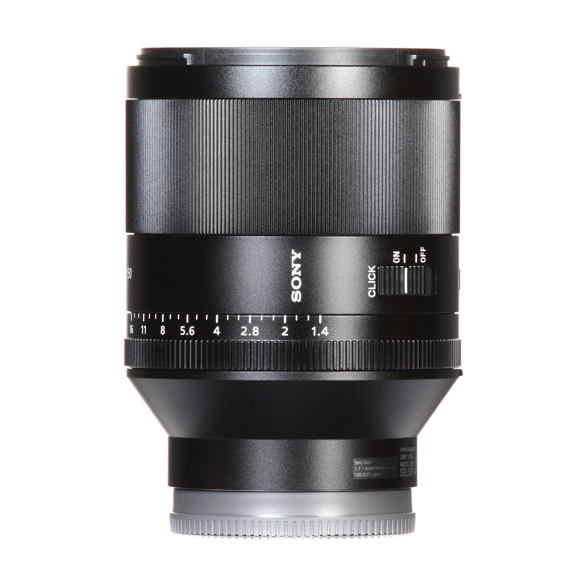 Sony Planar T* FE 50mm f/1.4 ZA Lens