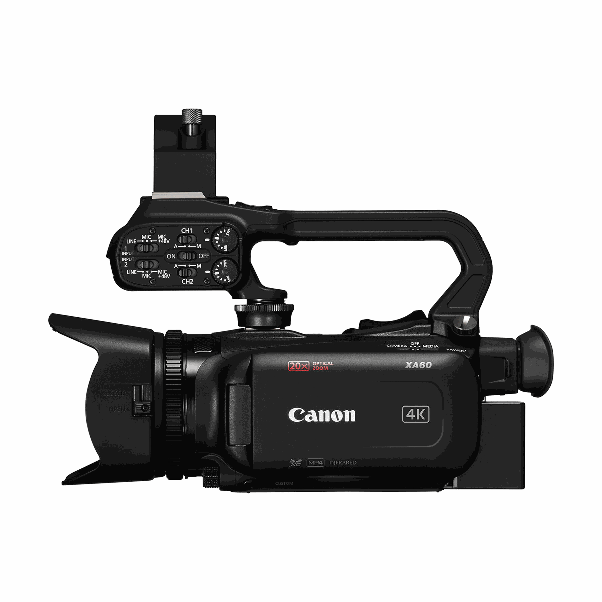 Canon XA60B Professional UHD 4K Camcorder