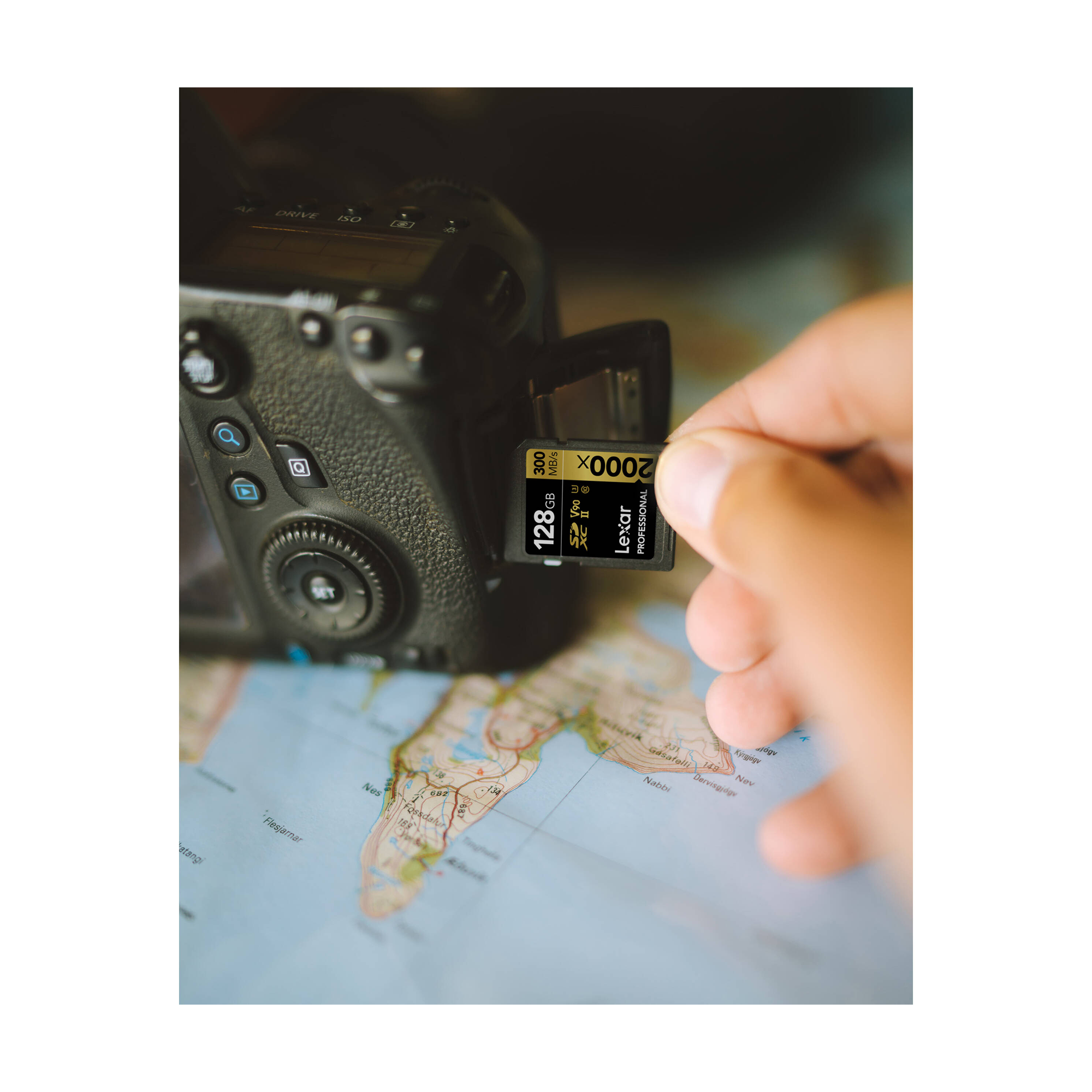 Lexar 128GB Professional 2000x UHS-II SDXC Memory Card