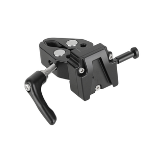 CAMVATE Universal Super Crab Clamp with Strengthened Screw Knob and V-Mount Battery Lock