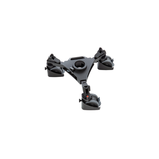 Libec Compact dolly with cable guard and tracking lock for studio use