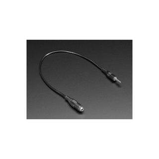 Icily Panel Mount 3.5mm Stereo Male - Female 30cm