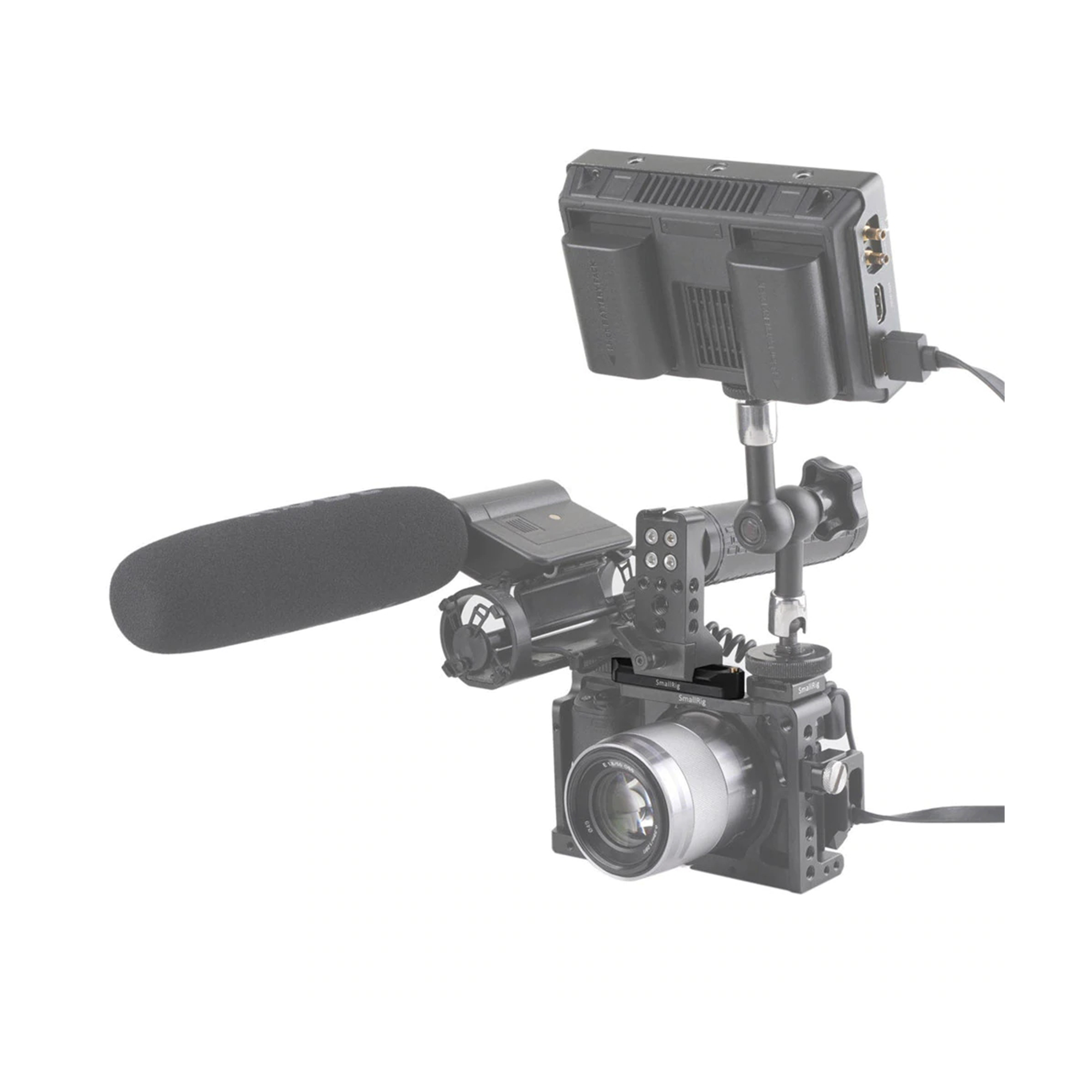SmallRig Quick Release Safety Rail 7cm