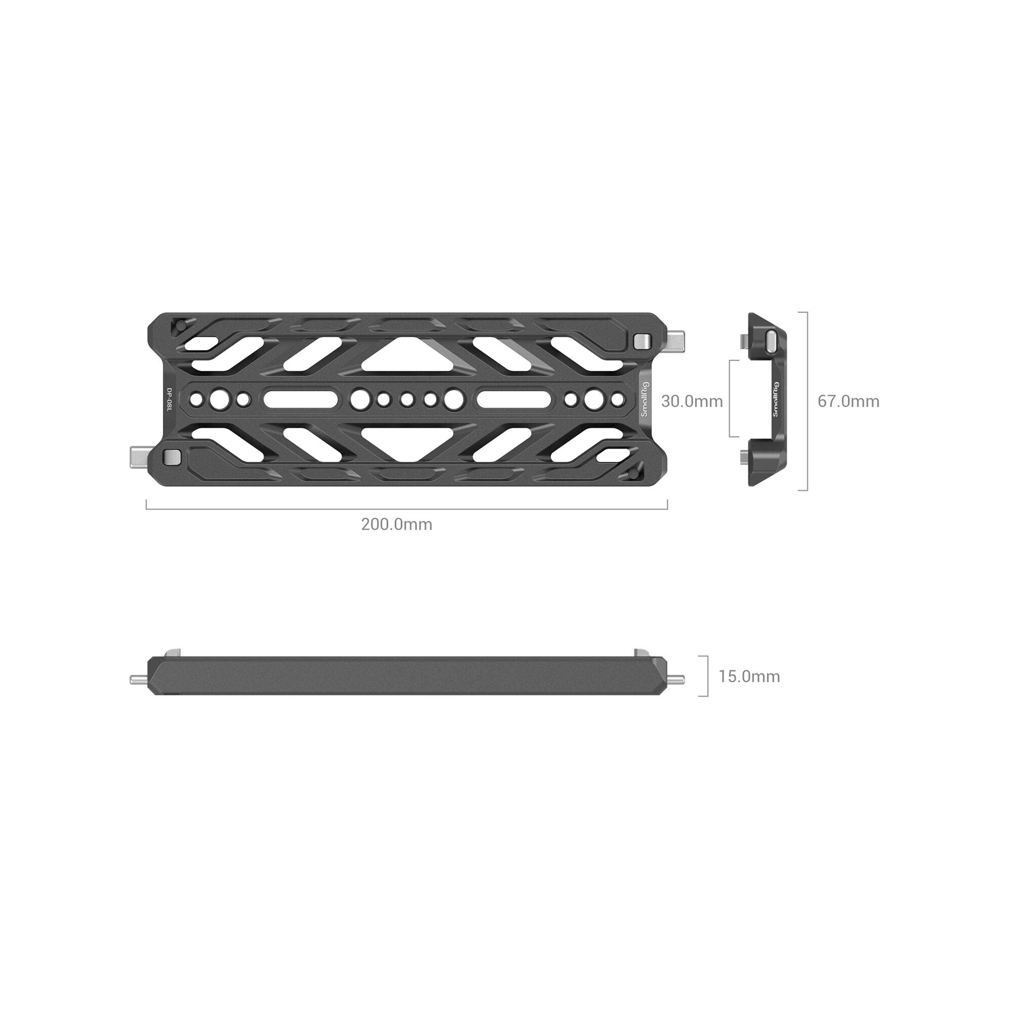 SmallRig 8'' Lightweight ARRI Dovetail Plate 3770
