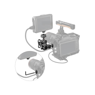 SmallRig Drop-in HawkLock mini Magic Arm with Quick Release Ball Head 3515B