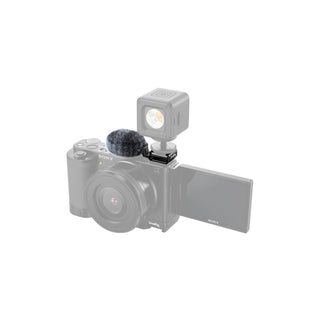 SmallRig Cold Shoe Adapter with Furry Windscreen for Sony ZV series cameras 3526