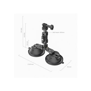 SmallRig Portable Dual Suction Cup Camera Mount SC-2K 3566