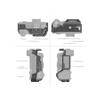 SmallRig Camera Cage for Nikon Z 6II/Z 7II with MB-N11 Grip 3866