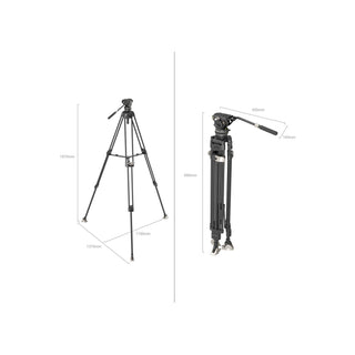 SmallRig FreeBlazer Heavy-Duty Carbon Fiber Tripod Kit AD-100 3989