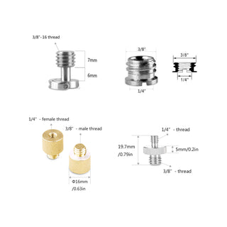 SmallRig Screw Ratchet Wingnut Set 3995