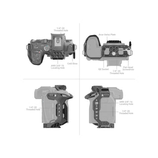 SmallRig "Black Mamba" Cage for Canon EOS R7 4003B