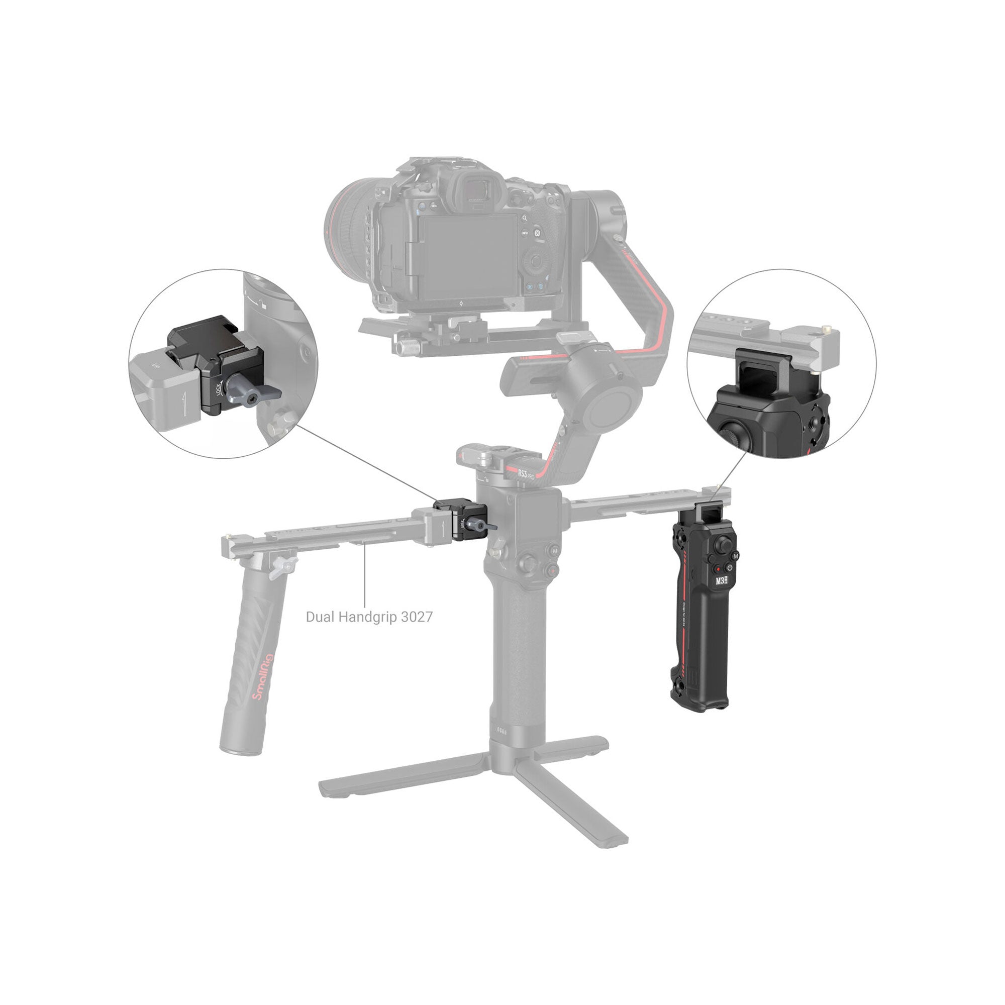 SmallRig Wireless Control Handgrip for DJI RS Series 3949