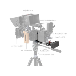 SmallRig Advanced Compact V-Mount Battery Mounting System 4063