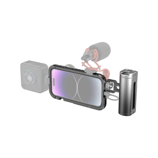 SmallRig Mobile Video Cage Kit (Single Handheld) for iPhone 14 Pro 4100