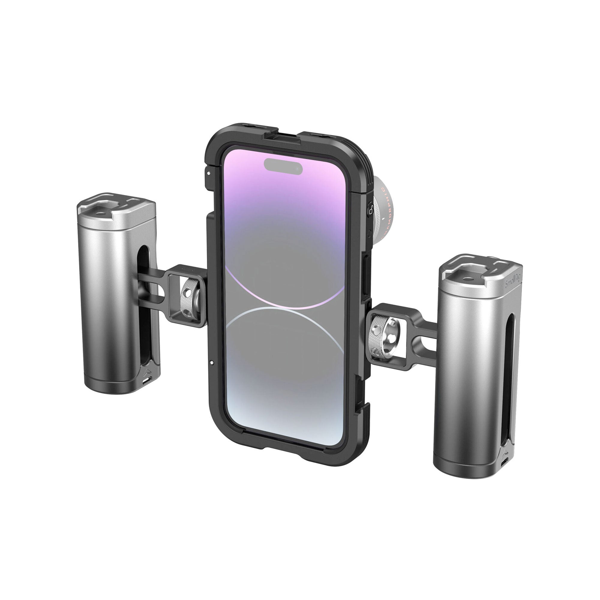 SmallRig Mobile Video Cage Kit (Dual Handheld) for iPhone 14 Pro 4076