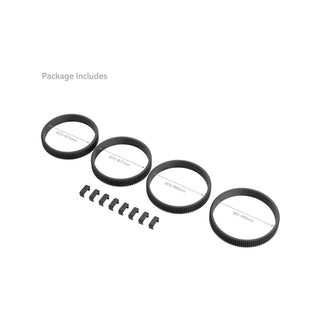 SmallRig 72-74mm / 75-77mm / 78-80mm / 81-83mm Seamless Focus Gear Ring Kit 4187