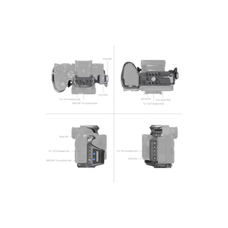 SmallRig " Rhinoceros" Cage Kit for Sony Alpha 7R V / Alpha 7 IV / Alpha 7S III 4308