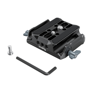 SmallRig Universal Camera Baseplate with 15mm LWS Rod Clamp
