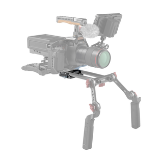 SmallRig Universal Camera Baseplate with 15mm LWS Rod Clamp