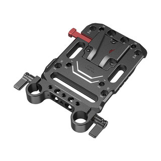 SmallRig V-Lock Battery Plate with 15mm LWS Rod Clamp