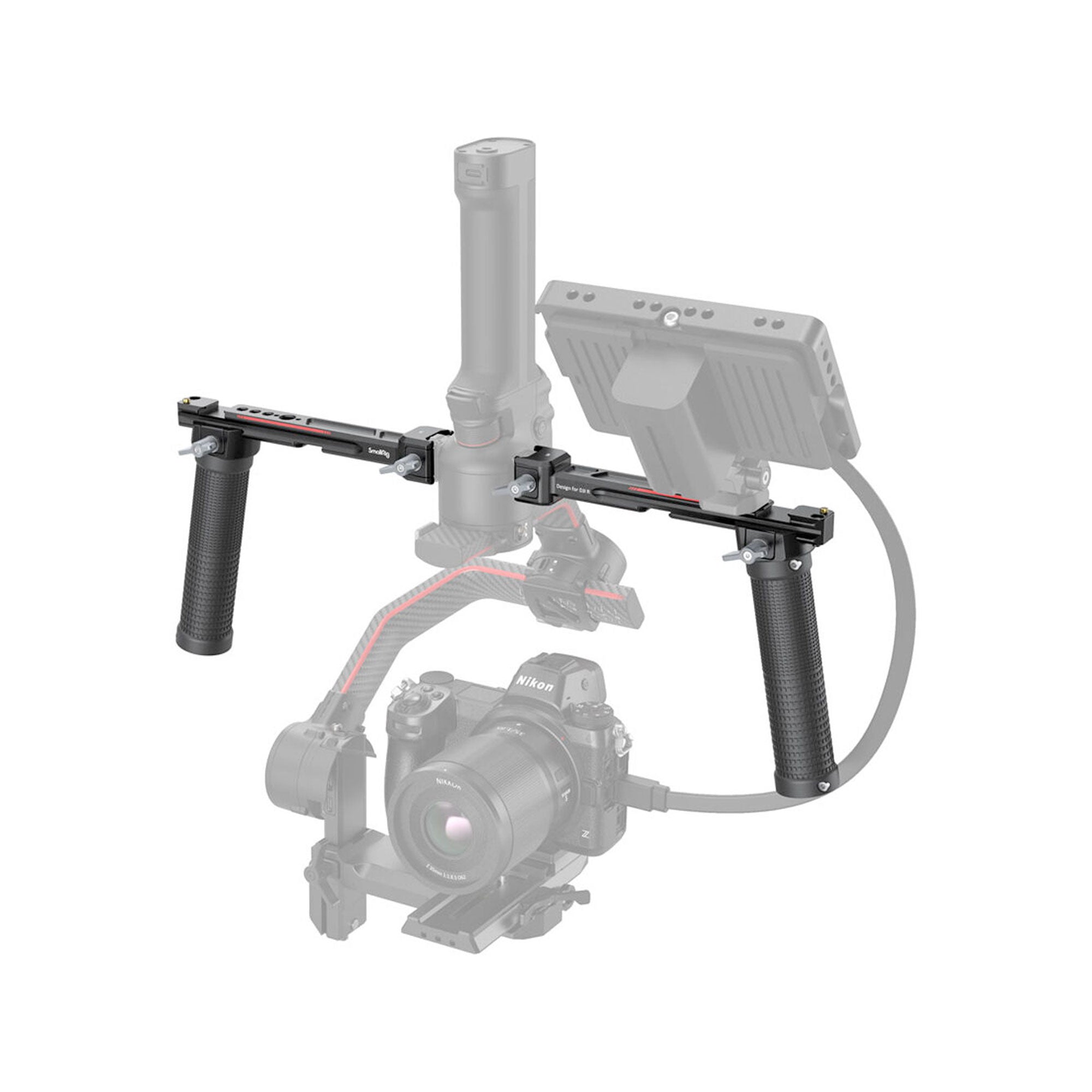 SmallRig Dual-Handle Kit for DJI RS 2 / RSC 2 / RS 3 / RS 3 Pro Stabilizers 3027