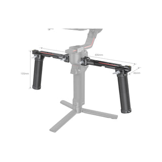 SmallRig Dual-Handle Kit for DJI RS 2 / RSC 2 / RS 3 / RS 3 Pro Stabilizers 3027