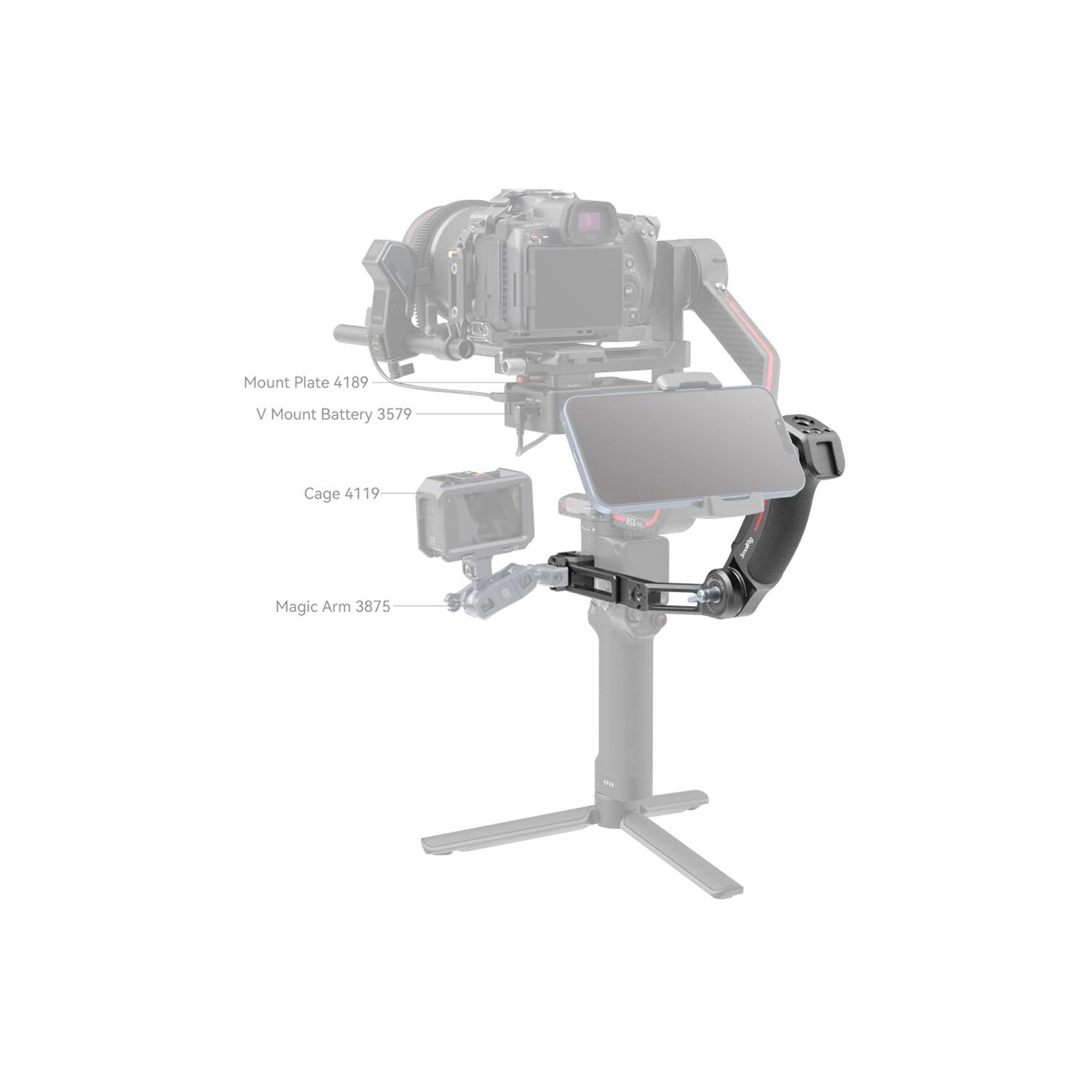 SmallRig Sling Handle for DJI RS 2 / RSC 2 / RS 3 / RS 3 Pro / RS 3 Mini 3028C