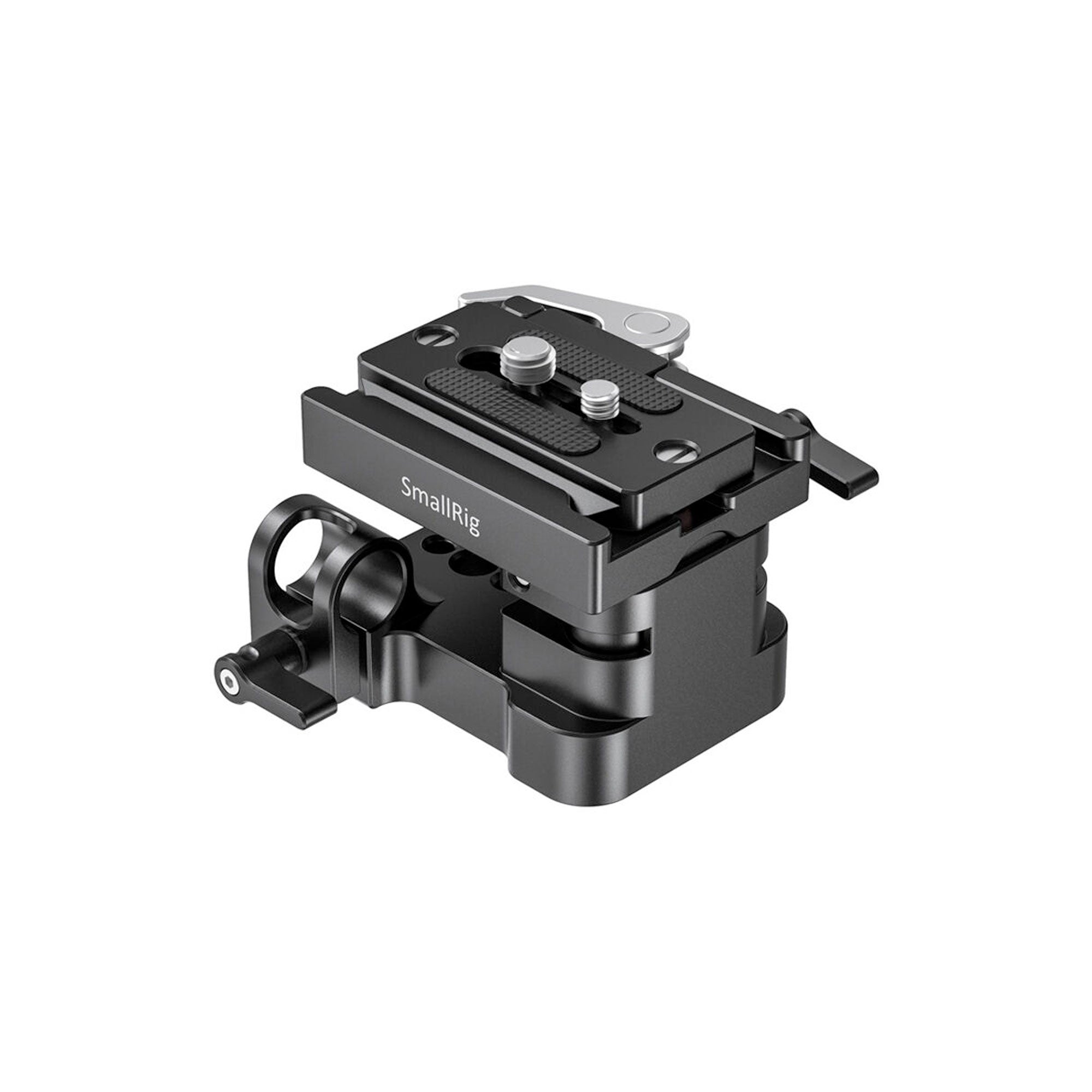 SmallRig Universal Bottom Mount Plate with 15mm Rod Support System 2092B