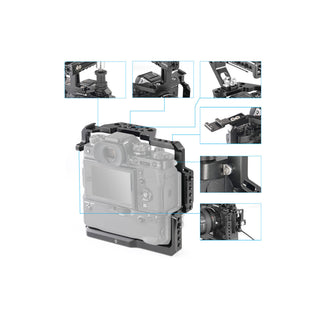 SmallRig Cage for Fujifilm X-T2 and X-T3 Camera with VG-XT3 Battery Grip 2229