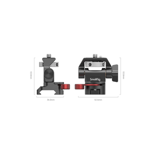 SmallRig Swivel and Tilt Adjustable Monitor Support with NATO Clamp 2906B